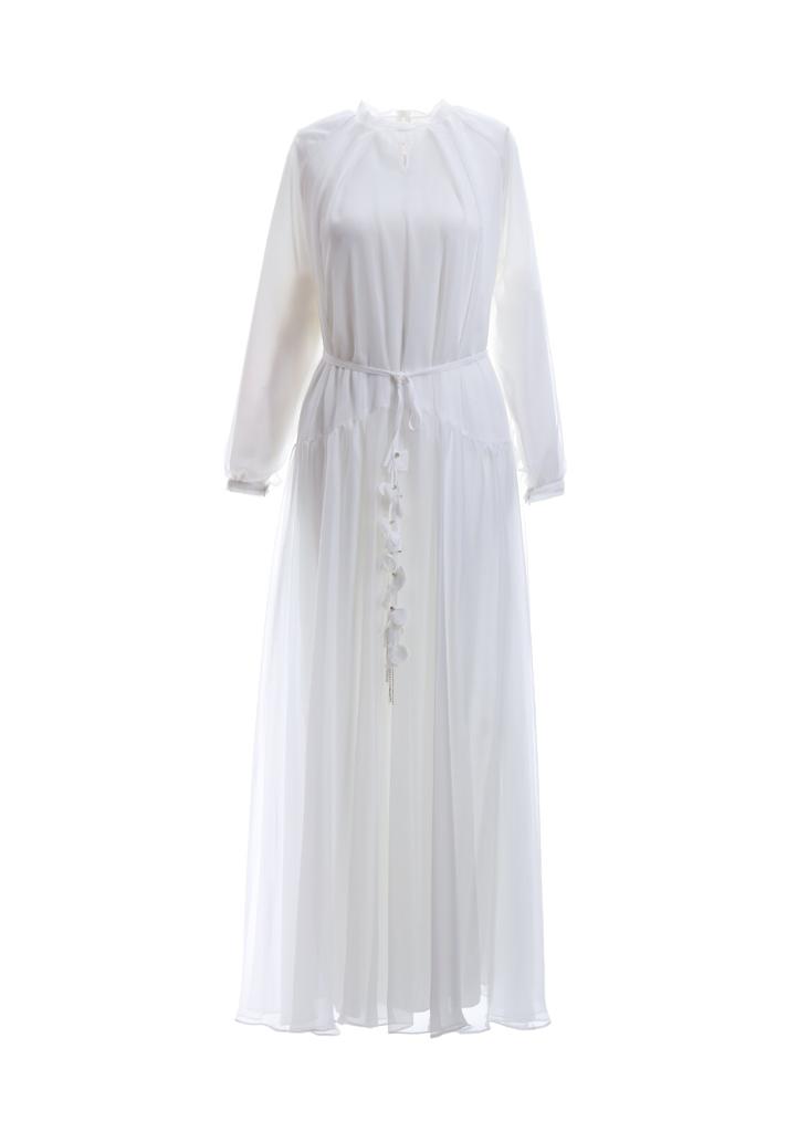 JOSIE EVENING DRESS WHITE