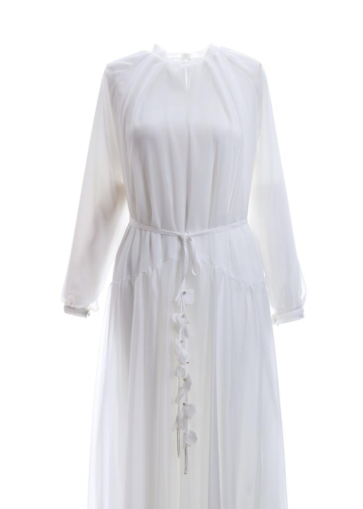 JOSIE EVENING DRESS WHITE