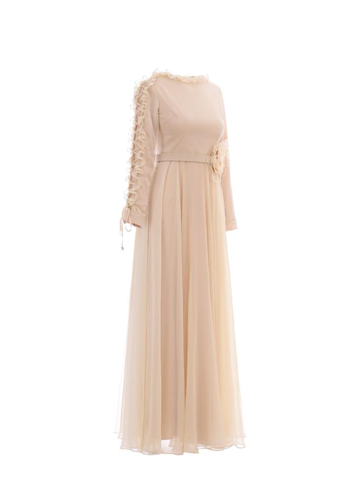 JUNE EVENING DRESS GOLD