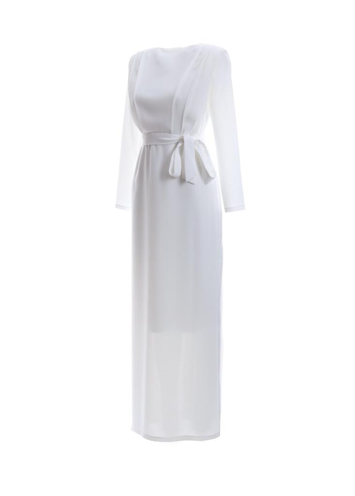 MARRY EVENING DRESS WHITE