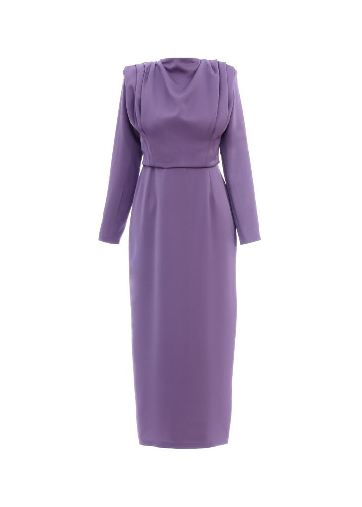 LAYLA EVENING DRESS PURPLE