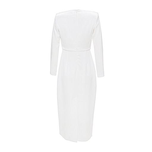 LAYLA EVENING DRESS WHITE