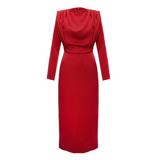 LAYLA EVENING DRESS RED